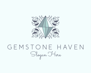 Luxury Crystal Gem logo design