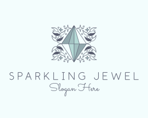 Luxury Crystal Gem logo design