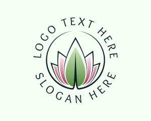Wellness Lotus Leaf Logo
