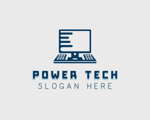 Elearning - Tech Computer Gadget logo design