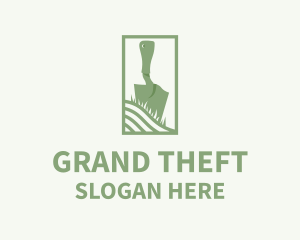 Green Shovel Planting Logo