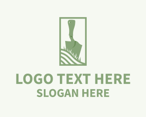 Green Shovel Planting Logo