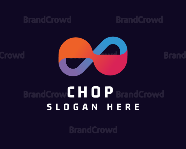 Gradient Infinity Loop Logo