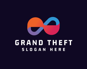 Gradient Infinity Loop Logo