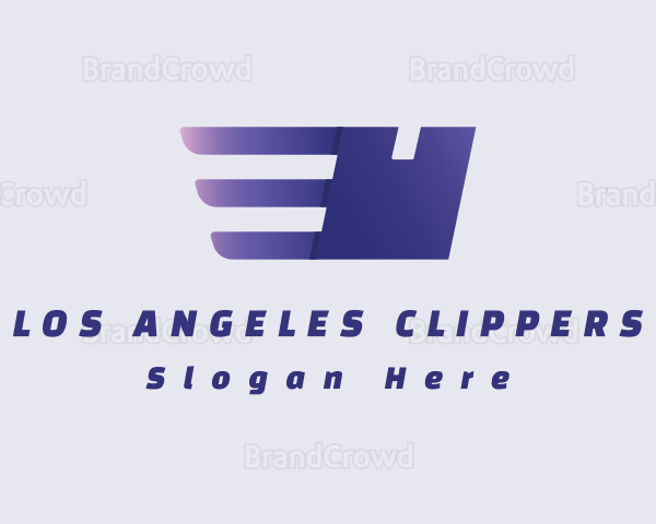 Purple Logistics Package Logo