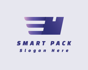 Packaging - Purple Logistics Package logo design