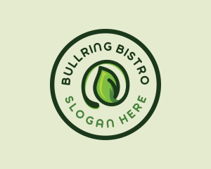 Plant Leaf Gardening Logo