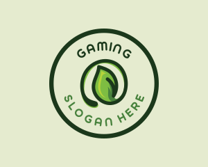 Plant Leaf Gardening Logo