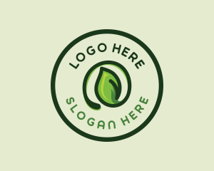 Orchard - Plant Leaf Gardening logo design