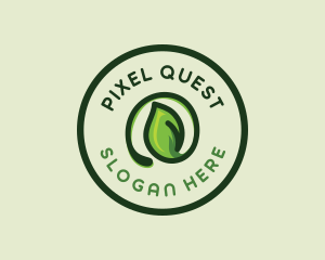 Greenhouse - Plant Leaf Gardening logo design