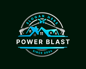 House Cleaning Power Washing logo design