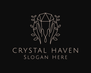 Crystals - Crystal Hand Jewelry logo design