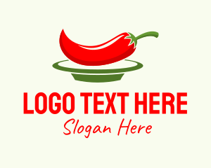 Chili Pepper Plate Logo