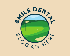 Golf Course Badge Logo