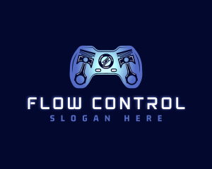 Automotive Gaming Controller logo design