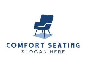 Interior Chair Furniture logo design