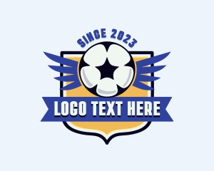 Football - Soccer Football Team logo design