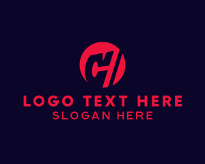Pop - Modern Business Company Letter C logo design