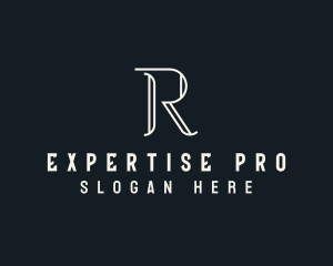 Elegant Letter R logo design