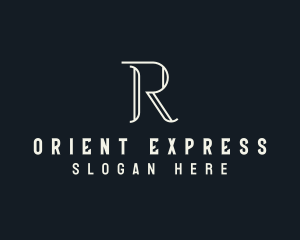 Elegant Letter R logo design