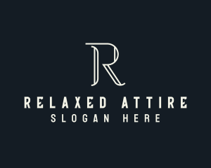 Elegant Letter R logo design