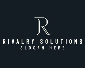 Elegant Letter R logo design