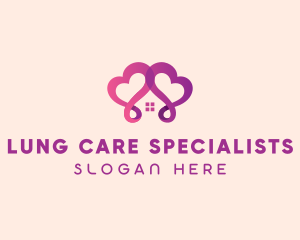 Lovely Home Care logo design