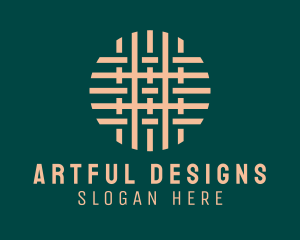 Craftsman Pattern Weaver logo design