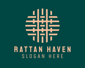 Rattan - Craftsman Pattern Weaver logo design