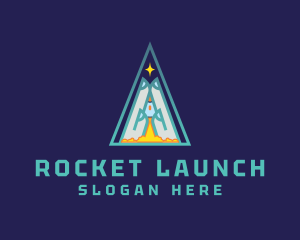 Rocket - Praying Hand Rocket logo design