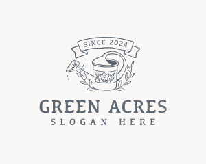 Groundskeeper - Leaf Plant Gardening logo design