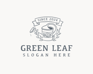 Leaf Plant Gardening  logo design