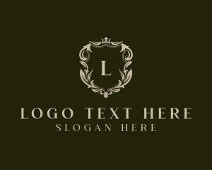 Elegant - Hotel Royalty Shield logo design