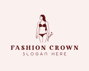 Fashion Bikini Model logo design