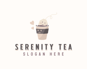 Tea - Tea Heart Beverage logo design