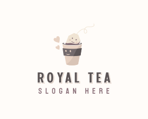 Lovely Tea Beverage logo design