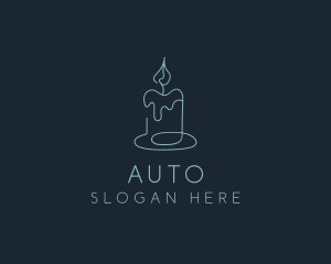 Candle Spa Decor Logo