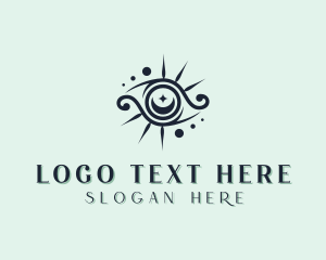 Boho - Cosmic Eye Fortune Teller logo design