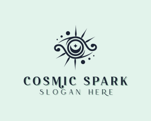 Cosmic Eye Fortune Teller  logo design