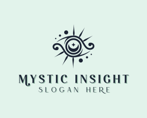 Cosmic Eye Fortune Teller  logo design