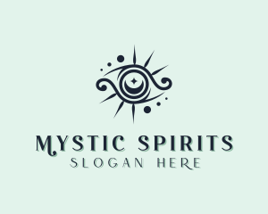 Cosmic Eye Fortune Teller  logo design