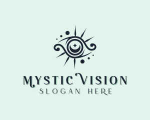 Fortune Teller - Cosmic Eye Fortune Teller logo design