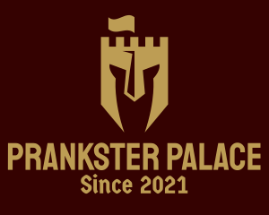 Gold Castle Gladiator logo design