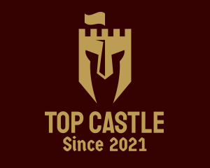 Gold Castle Gladiator logo design