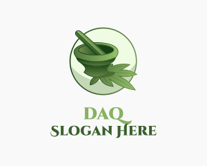 Marijuana Plant Product Logo
