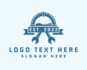 Tool - Plumbing Pipe Repair logo design