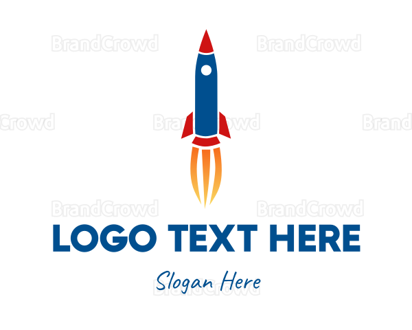 Rocketship Toy Launch Logo
