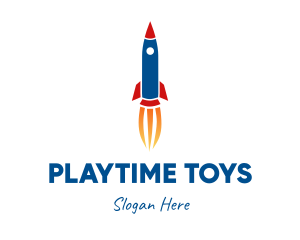 Toys - Rocketship Toy Launch logo design