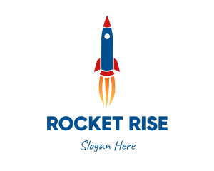Launch - Rocketship Toy Launch logo design