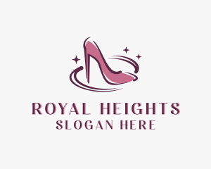 Stiletto High Heel logo design